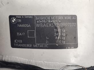 BMW 3-serie 3 serie Touring (E46/3), Combi, 1999 / 2006 318i 16V picture 22
