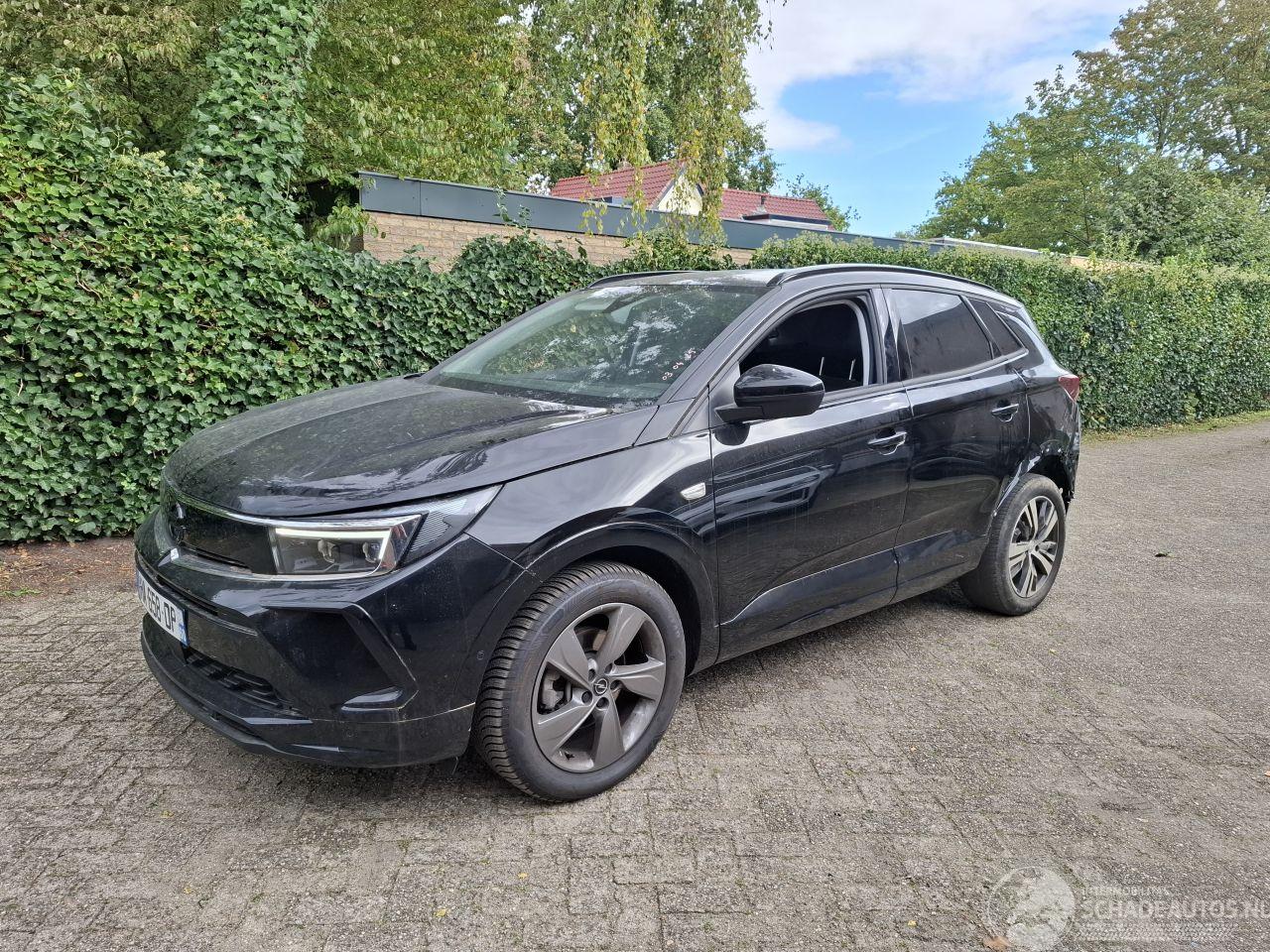 Opel Grandland GRANDLAND NEW BLACK EDITION 2024 RIJDEND  130PK AUTOMAAT LEER ALCANTARA