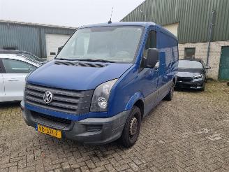 Schadeauto Volkswagen Crafter 2.0 TDI L2 Airco 2013/4