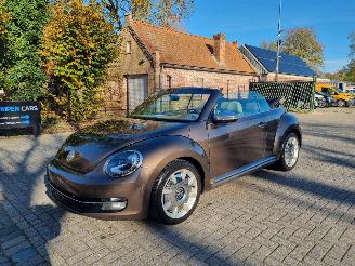 Schadeauto Volkswagen Beetle Cabrio 2.0 TDI 103 KW Stoelver Navi Xenon 2013/5