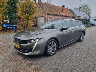 krockskadad bil auto Peugeot 508 HYbrid 225 Allure Pano Led Navi Camera 2020/11