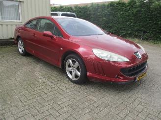 krockskadad bil auto Peugeot 407 coupe 2006/8