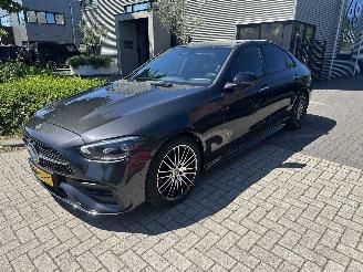 damaged passenger cars Mercedes C-klasse C220d AMG/RADAR/LEDER/360CAMERA/SFEERVERLICHTING/BOMVOL 2022/6