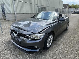 skadebil auto BMW 4-serie 420d AUTOMAAT CABRIO | LED | CAMERA | NECK HEATERS | FULL OPTIONS! 2014/8