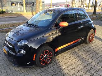 Voiture accidenté Fiat 500E 500 elektrisch full opties zeer lichte schade 2016/10