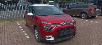 skadebil auto Citroën C3 1.2-Benzine Red Pearl& White Led Dab Stoelverwarming Lichtautomaat CruiseControl 2022/11