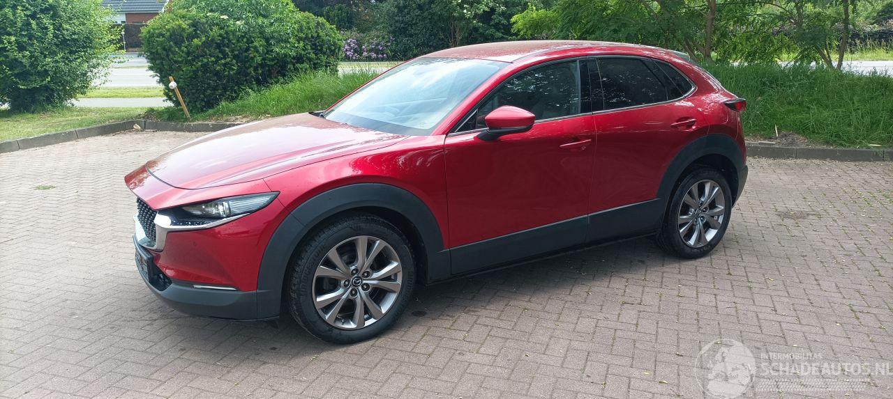 Mazda CX-30 1.8-D Skyactiv Voll Leder Stoelen Full-Led koplampen Navigatie Climatecontrol CruiseControl Stoelverwarming Elektrische achterklep Keyless-entry Led achterlichten 19-inch velgen
