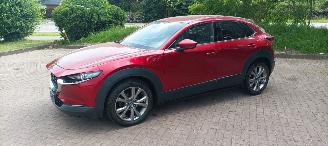 skadebil auto Mazda CX-30 1.8 skyactive Leder Led-Koplampen Bose Soundsystem Headup Keyless-entry Climatecontrol Stoelverwarming Regensensor Drivelane cruisecontrol Elektrische-Achterklep 2019/8