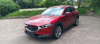 skadebil auto Mazda CX-30 1.8 skyactive Leder Led-Koplampen Bose Soundsystem Headup Keyless-entry Climatecontrol Stoelverwarming Regensensor Drivelane cruisecontrol Elektrische-Achterklep 2019/8