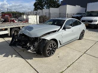 Damaged car BMW i4 eDrive High Executive 84- kWh-LEDER-NAVI-CAMERA-SCHUIFDAK 2022/12
