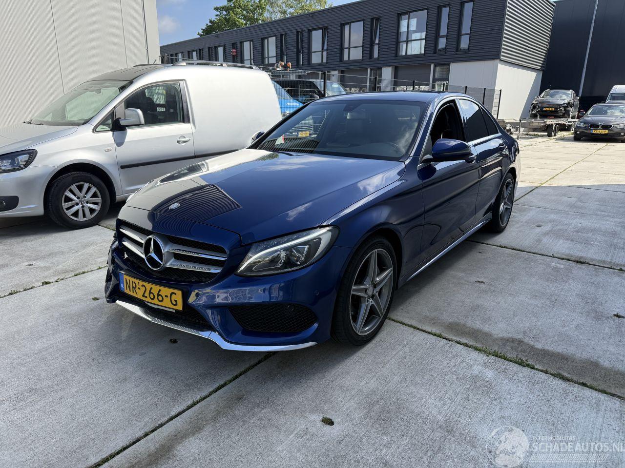 Mercedes C-klasse C180 AMG LEASE EDITION - NAVI - CAMERA - LEDER
