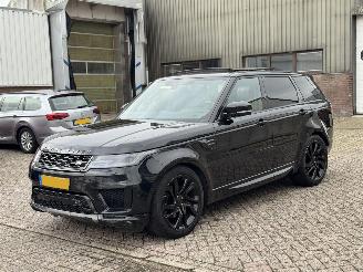 krockskadad bil auto Land Rover Range Rover sport 3.0 TDV6 Hse Dynamic Pano Meridan 2018/4