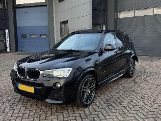 damaged passenger cars BMW X3 XDrive20i High Executive M-Pakket Pano 2015/11
