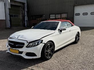 Voiture accidenté Mercedes C-klasse Cabrio 180 Automaat 2016/9