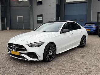uszkodzony samochody osobowe Mercedes C-klasse 220D AMG Pano Geen Schade Sfeerverlichting 2021/7