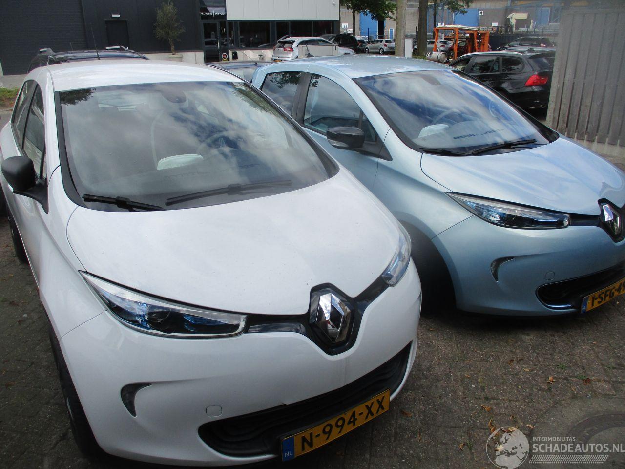 Renault Zoé 2X ZEN QUICKCHARGE 22 KWH 2X WIT BLAUW