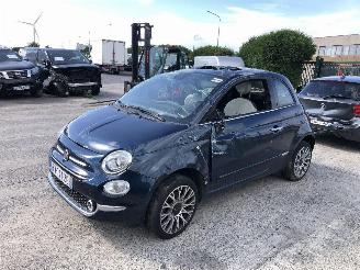 Damaged car Fiat 500 1.0  HYBRIDE 2021/2