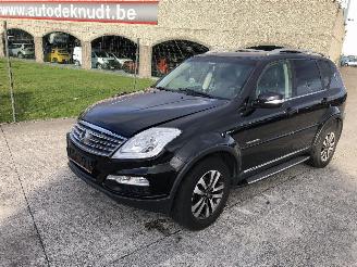krockskadad bil auto Ssang yong Rexton RX200 XDI 4WD 7PLACE 2014/2