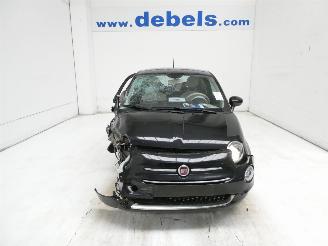 krockskadad bil auto Fiat 500 1.0 2021/2
