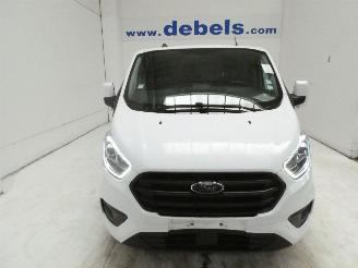 krockskadad bil bedrijf Ford Transit 2.0D CUSTOM 2022/11