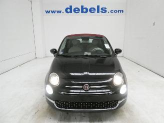 Damaged car Fiat 500C  2020/12