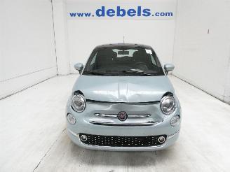 krockskadad bil auto Fiat 500 1.0 2024/5