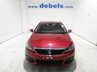 krockskadad bil auto Peugeot 308 1.5D II SW STYLE 2020/2