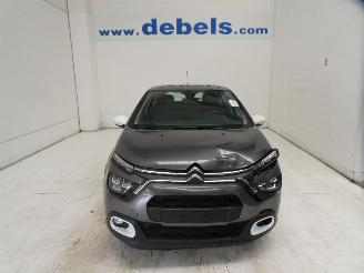 damaged passenger cars Citroën C3 III YOU! 2022/11