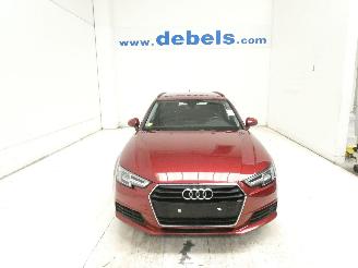 Damaged car Audi A4 2.0D AVANT 2018/6