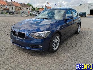 Damaged car BMW 1-serie  2014/6