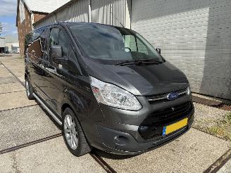 krockskadad bil bedrijf Ford Transit Custom 340 2.0 TDCI Automaat DC Limited 2017/6