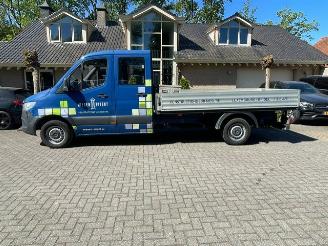 skadebil bedrijf Mercedes Sprinter 311 CDI DOKA 5 SITZER KLIMA PRITSCHE OPEN LAADBAK 2021/8