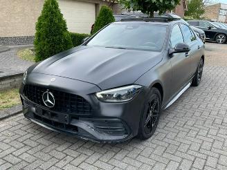 Schadeauto Mercedes C-klasse 300 e AMG LINE PANO CAMERA NAVI LED 2022/1