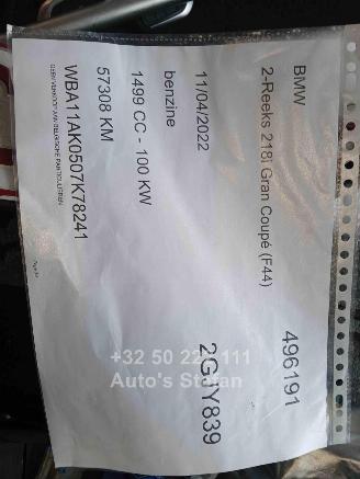 BMW 2-serie GRAN COUPE  I SPORT LINE picture 63