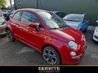 Vrakbiler auto Fiat 500 500C (312), Cabrio, 2009 1.2 69 2010/4