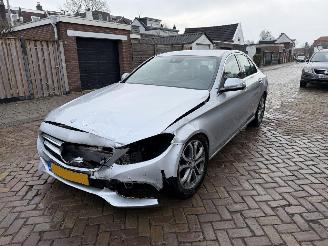 krockskadad bil auto Mercedes C-klasse C200 AUTOMAAT 2014/1
