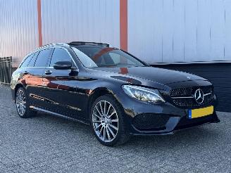 skadebil auto Mercedes C-klasse C200 AMG NAP PANO DESIGNO STOELEN 2016/1