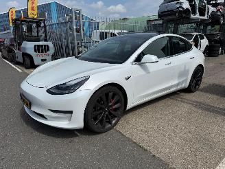 skadebil auto Tesla Model 3 PERFORMANCE AWD 75 KWH 2019/12