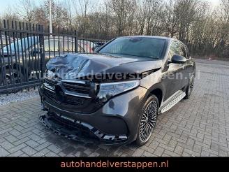 krockskadad bil auto Mercedes EQC 400 4Matic AMG HUD 300KW FULL CAR 2023/9