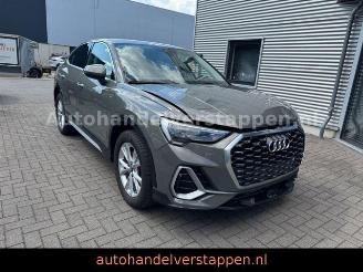 skadebil auto Audi Q3 Sportback 45 TFSIe S LINE Chronosgrau Metalli 2023/9