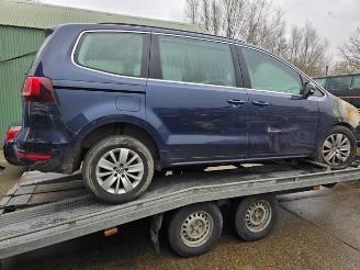 krockskadad bil auto Volkswagen Sharan Sharan (7N), MPV, 2010 / 2022 2.0 TDI 16V 2016/4