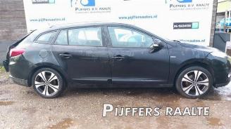 rozbiórka samochody osobowe Renault Mégane Megane III Grandtour (KZ), Combi 5-drs, 2008 / 2016 1.5 dCi 110 2012/6