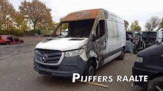 demontáž osobní automobily Mercedes Sprinter Sprinter 3,5t (907.6/910.6), Van, 2018 314 CDI 2.1 D FWD 2019/2