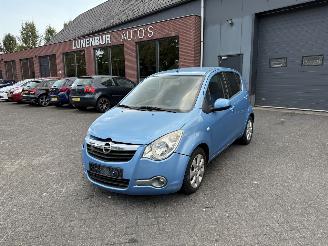 krockskadad bil auto Opel Agila 1.0 Enjoy  AIRCO Hatchback 5-dr. 2009/1