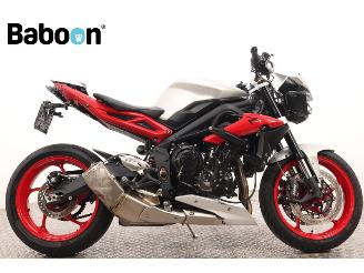 skadebil motor Triumph Street Triple Rx ABS 2015/4