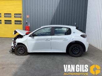 Vrakbiler auto Peugeot 208 208 II (UB/UH/UP), Hatchback 5-drs, 2019 e-208 50 kWh 2022/6