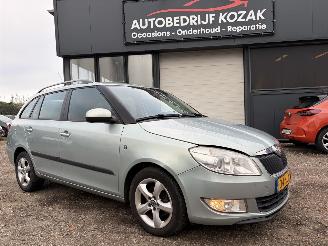 krockskadad bil auto Skoda Fabia 1.2 TDI Greenline AIRCO NIEUWE APK 2010/10