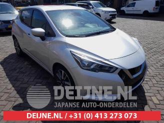 Uttjänta bilar auto Nissan Micra Micra (K14), Hatchback, 2016 / 2024 0.9 IG-T 12V 2018