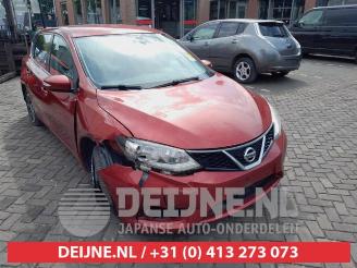 Coche siniestrado Nissan Pulsar Pulsar (C13), Hatchback, 2013 1.2 DIG-T 16V 2018