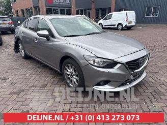 Uttjänta bilar auto Mazda 6 6 (GJ/GH/GL), Sedan, 2013 2.2 SkyActiv-D 150 16V 2015/2